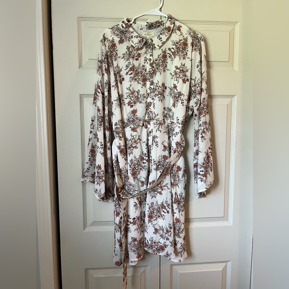 ROOLEE XXL fall floral dress